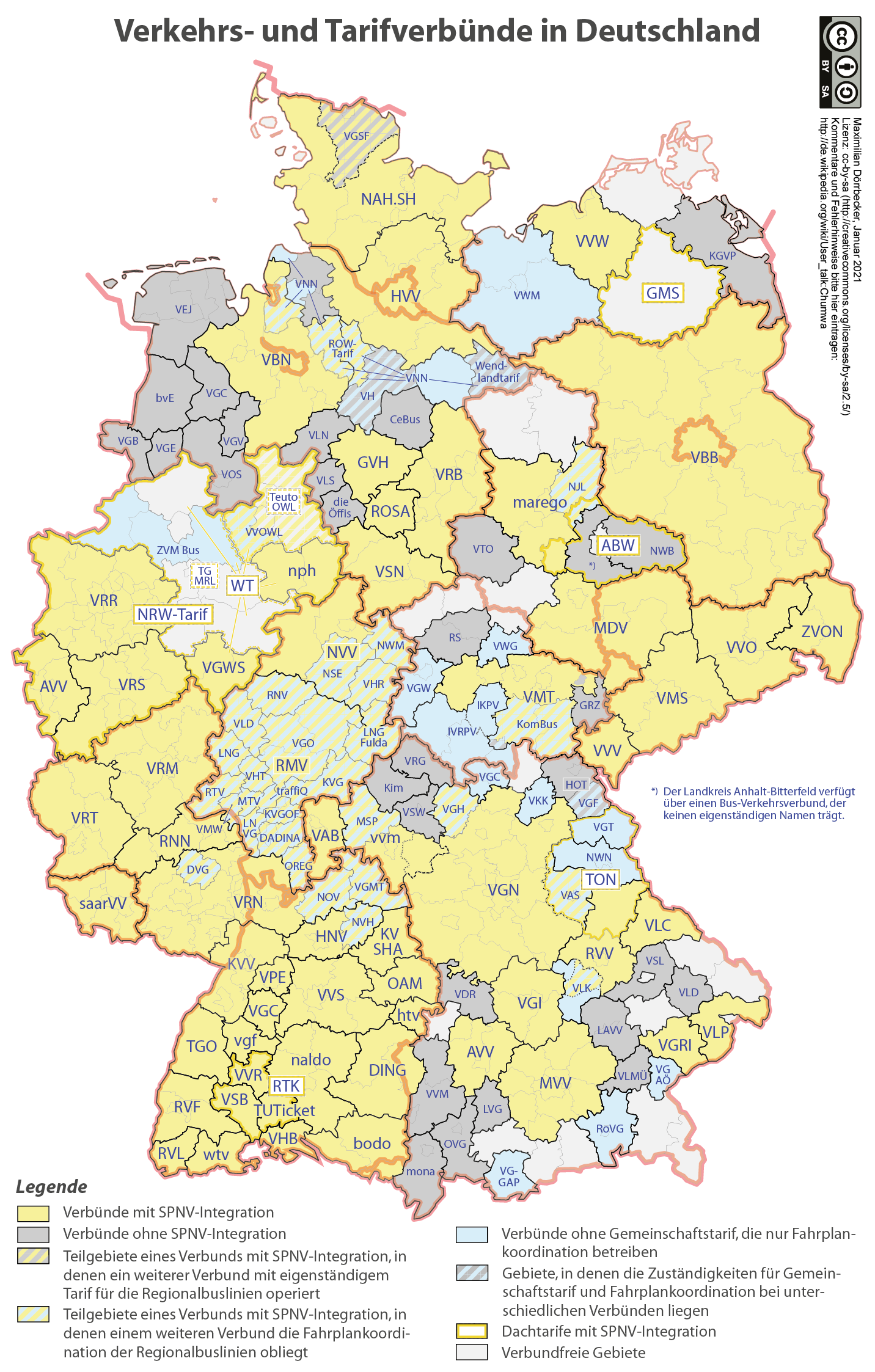 Public Transport Associations in Germany