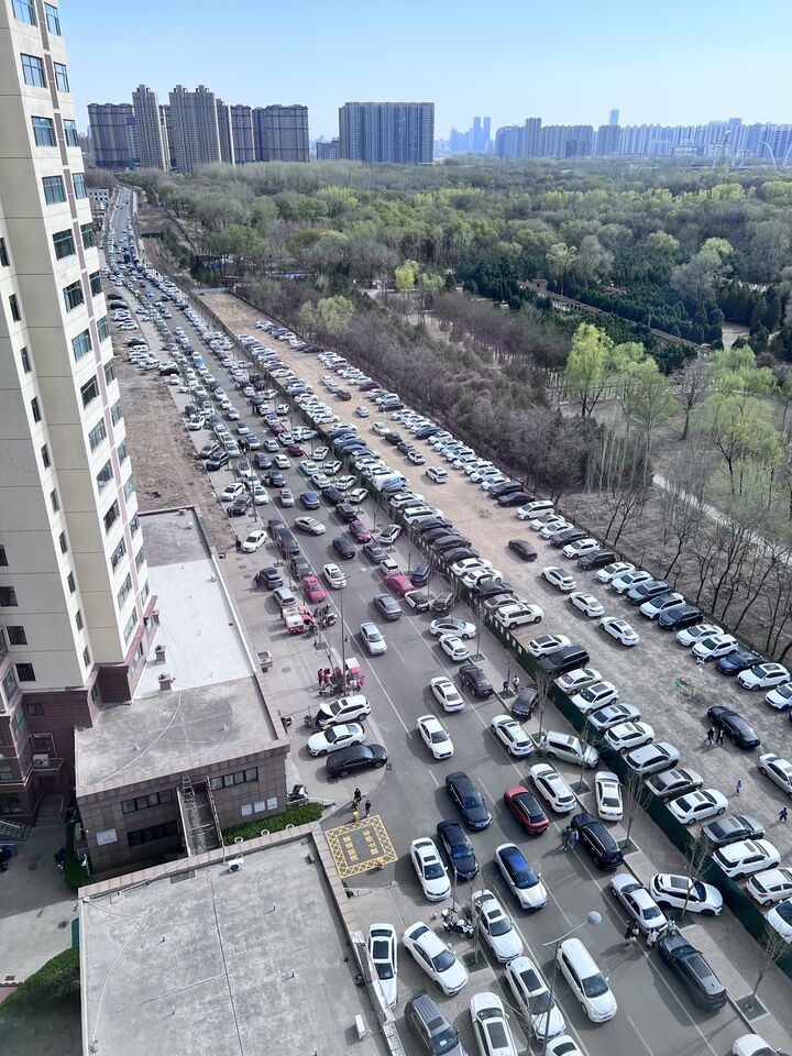 Traffic at Forest Park